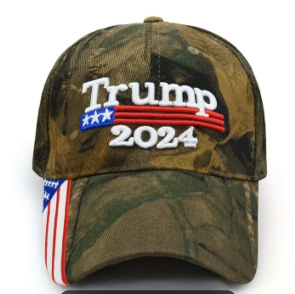 TRUMP 2024 Camouflage Baseball Cap